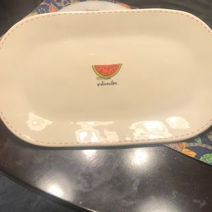 Rae Dunn Watermelon Food Tray